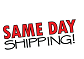 Same-day shipping