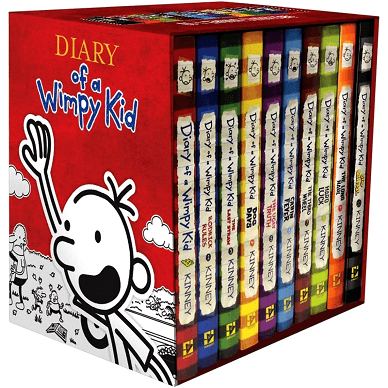 Buy Diary Of A Wimpy Kid: Books 1-10 Box Set Online