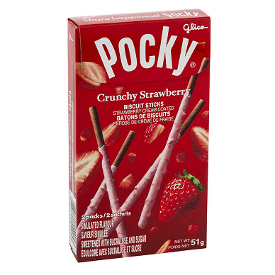 Buy Pocky Crunchy Strawberry Online