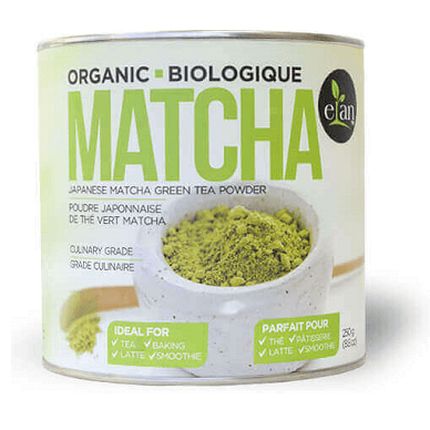 Elan Organic Japanese Matcha Green Tea Powder