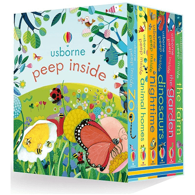 Buy Usborne Peep Inside Collection 6 Books Box Set Online