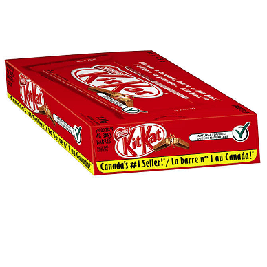Buy Kit Kat 4-Finger Chocolate Wafer Bars - 48 X 45g Box Online