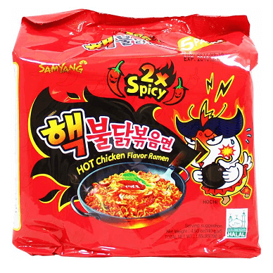 Buy Hot Chicken Flavour Ramen 2X Spicy Noodles Online
