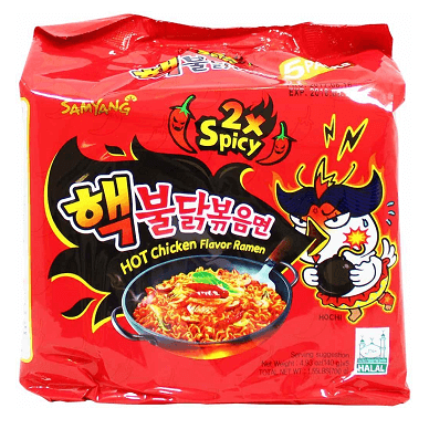 Samyang Hot Chicken Ramen 2X Spicy Noodles