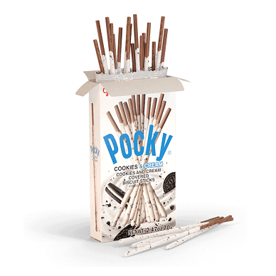 Buy Pocky Cookies & Cream Biscuit Sticks Online