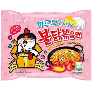 Buy Buldak Carbonara Hot Chicken Flavour Ramen