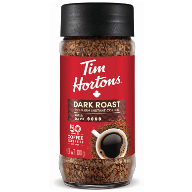 Buy Tim Hortons Dark Roast Premium Instant Coffee Online