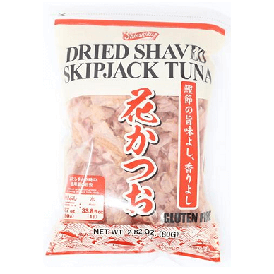 Buy Dried Shaved Skipjack Tuna Bonito Flakes (Hana Katsuo) Online