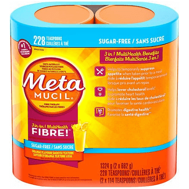 Metamucil 3 In 1 MultiHealth Fibre Supplement Powder Sugar-Free