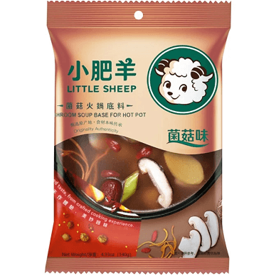 Buy Little Sheep Hot Pot Soup Base - Mushroom Online