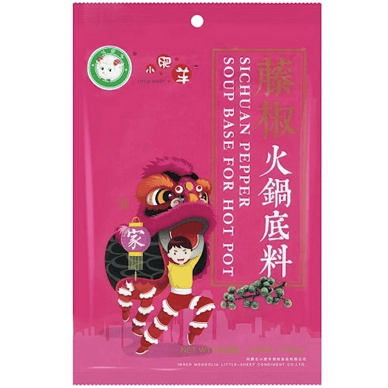 Buy Little Sheep Hot Pot Soup Base - Sichuan Pepper Online