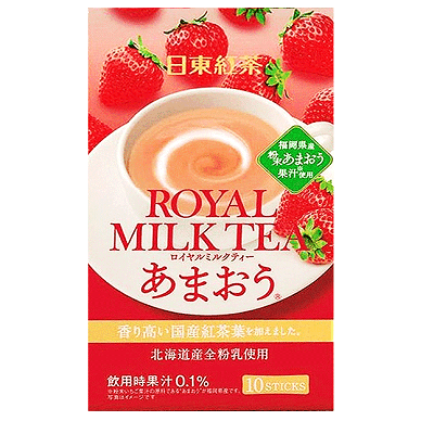 Buy Royal Milk Tea - Strawberry - 10 Sticks Online