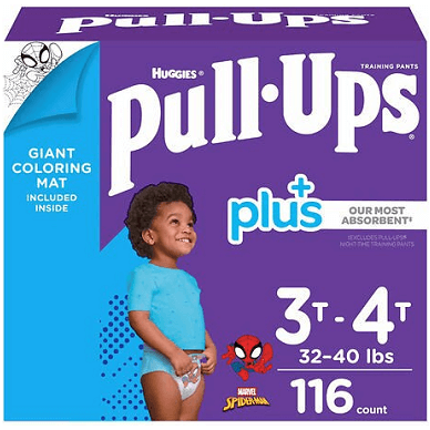 Buy Huggies Pull-Ups Plus Training Pants Boy (3T-4T) Online