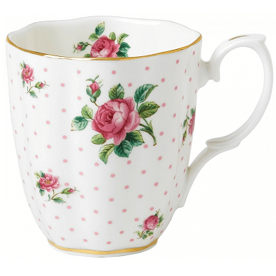 Buy Royal Albert White Roses Vintage Mug Online