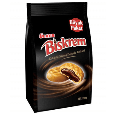 Buy Biskrem Biscuits With Cocoa Cream Filling