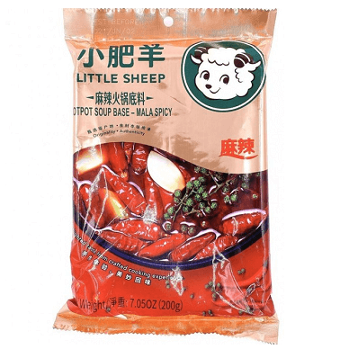 Buy Little Sheep Hot Pot Soup Base - Mala Spicy
