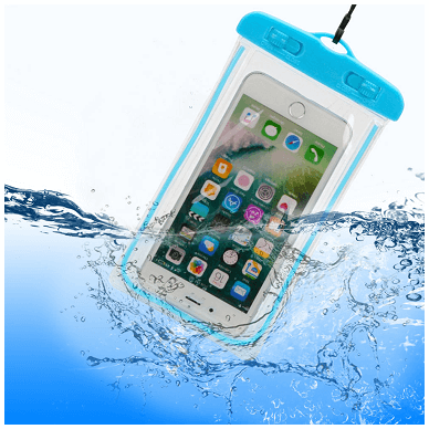 Buy Universal Cell Phone Waterproof Pouch - Blue Online