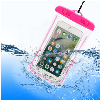 Buy Universal Cell Phone Waterproof Pouch - Pink Online