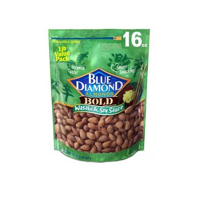 Buy Blue Diamond Wasabi & Soy Sauce Almonds