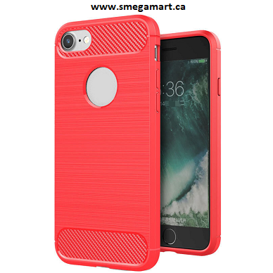 Buy iPhone 5/5S/SE Silicone Cell Phone Case - Red