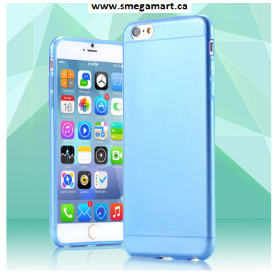 Buy iPhone 6+/6S+ Soft Silicone Cell Phone Case - Blue