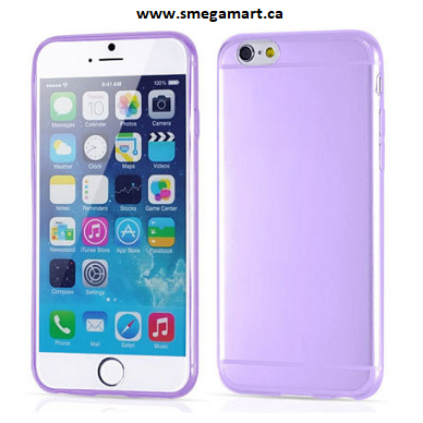 Buy iPhone 6+/6S+ Soft Silicone Cell Phone Case - Purple
