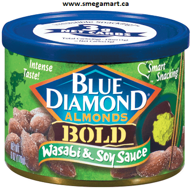 Buy Blue Diamond Bold Wasabi & Soy Sauce Almonds Online