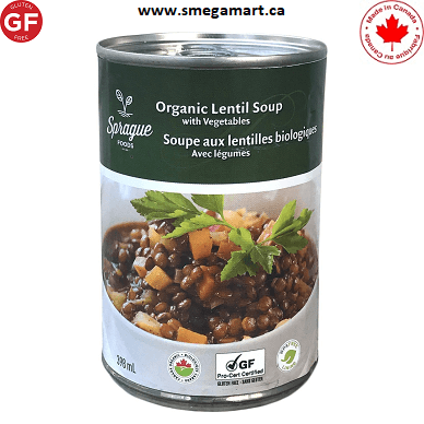 Buy Sprague Foods Organic Lentil Soup With Vegetables Online