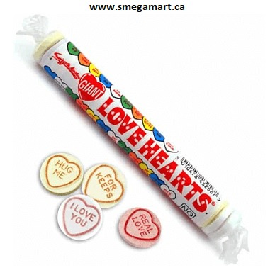 Buy Love Hearts Candy Roll Online