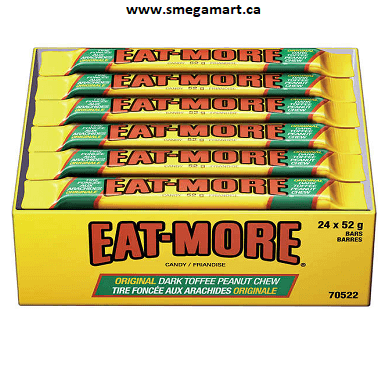 Buy Eat-More Chocolate Bars - 24 × 52g Box Online