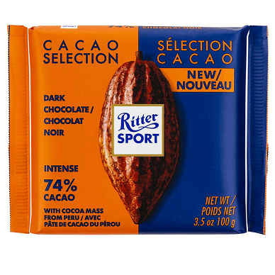 Buy Ritter Sport Intense Dark Chocolate Online