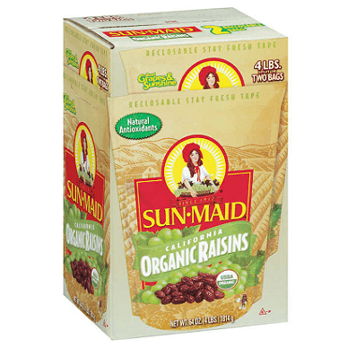 Buy Sun-Maid Organic Raisins Online