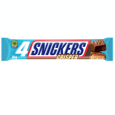 Buy Snickers Crisper 4 Bars King Size - 18 X 80g Online