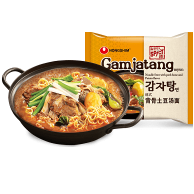 Buy Gamjatang Noodle Stew With Pork Bone & Potato Flavour Online