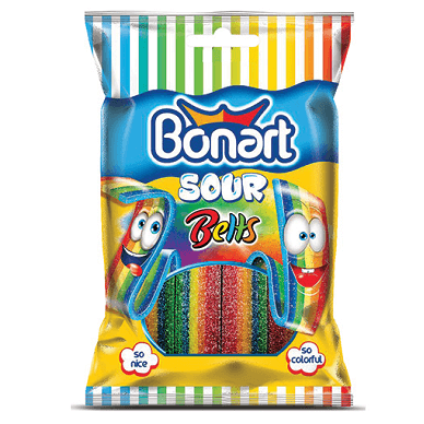 Buy Bonart Licorice Sour Belts Candy Online