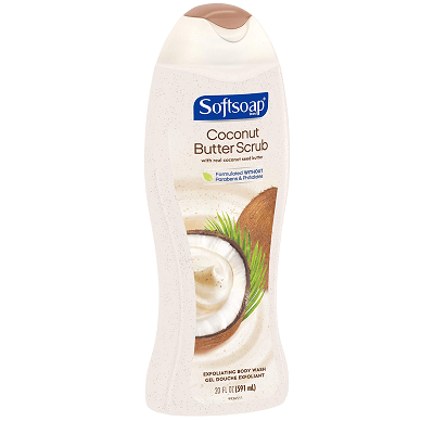 Buy Softsoap Coconut Butter Scrub Body Wash Online