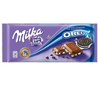 Buy Milka Oreo Chocolate Bar Online