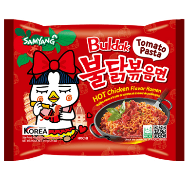 Buy Buldak Tomato Pasta Hot Chicken Flavour Ramen Online