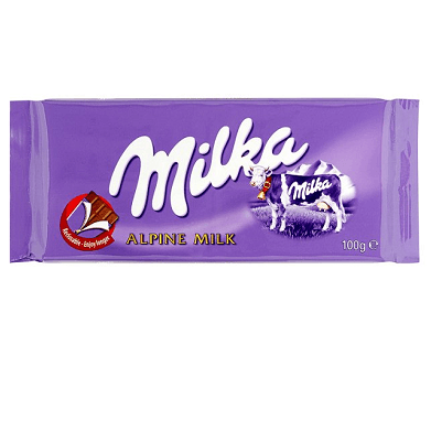 Buy Milka Alpine Milk Chocolate Bar Online
