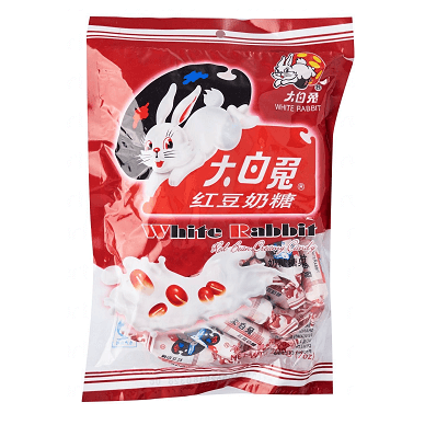 Buy White Rabbit Red Bean Creamy Milk Candy Online
