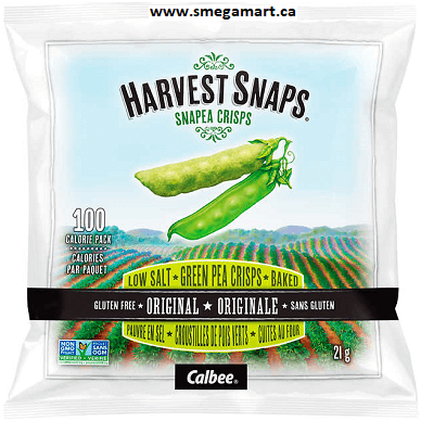 Buy Harvest Snaps Snapea Baked Green Pea Crisps Online