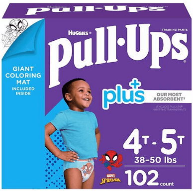 Buy Huggies Pull-Ups Plus Training Pants Boy (4T-5T) Online