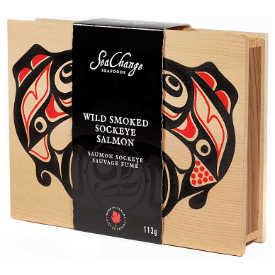 Buy SeaChange Seafoods Wild Smoked Sockeye Salmon Online