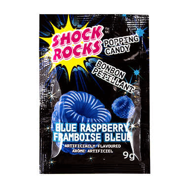 Buy Shock Rocks Popping Candy - Blue Raspberry Online