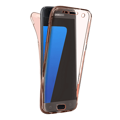Buy Samsung S8 - Full 360° Silicone Case - Rose Gold Online