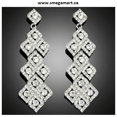 Buy Princess - Crystal Earrings Online