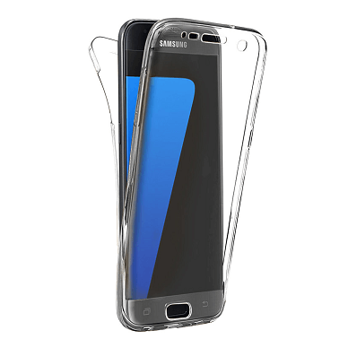Buy Samsung S8+ - Full 360° Silicone Case - Clear Online