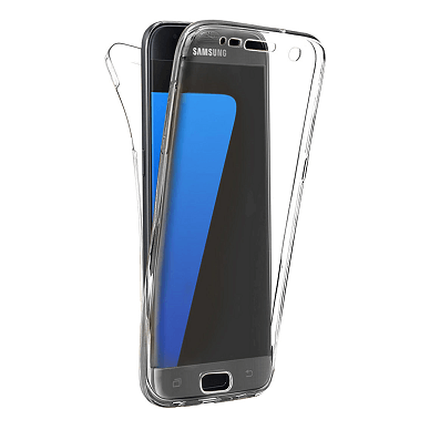 Buy Samsung S8 - Full 360° Silicone Case - Clear Online