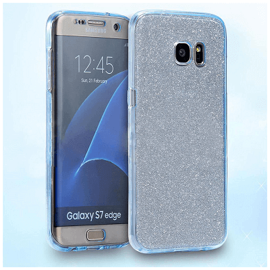 Buy Samsung S8+ - Full 360° Silicone Case - Blue Online