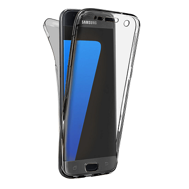 Buy Samsung S8+ - Full 360° Silicone Case - Grey Online